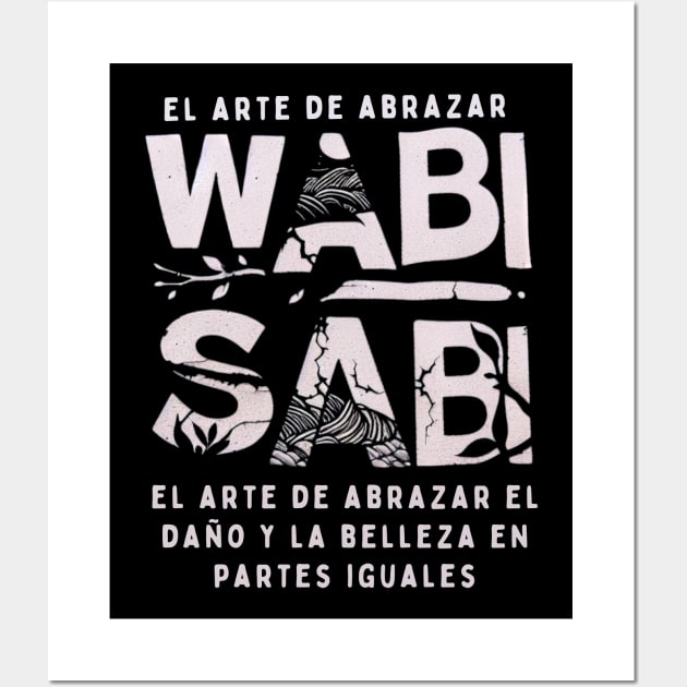 Wabi sabi art and quote for art lovers Wall Art by CachoGlorious